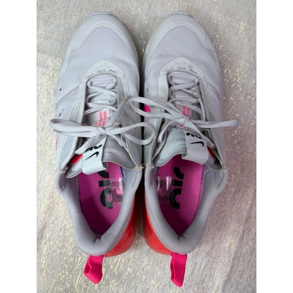 Nike Air Max Up Sneakers  pink and orange size 10 - Picture 7 of 9